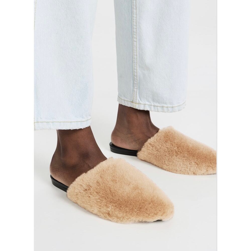 Jenni Kayne Shearling Mules Sz 9